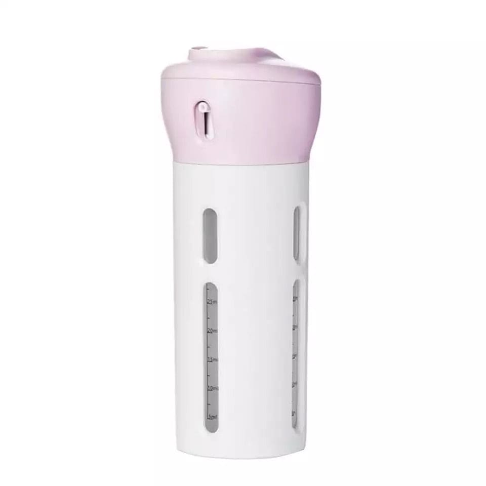 4 in 1 Travel Bottle Dispenser, Leak Proof Refillable Toiletry Container Dispenser, Travel Bottle Set, Travel Kit For Lotion, Cream, Shampoo, Liquid Soap, Sanitizer 4 in 1 Travel Bottle Dispenser, Leak Proof Refillable Toiletry Container Dispenser, Travel Bottle Set, Travel Kit For Lotion, Cream, Shampoo, Liquid Soap, Sanitizer